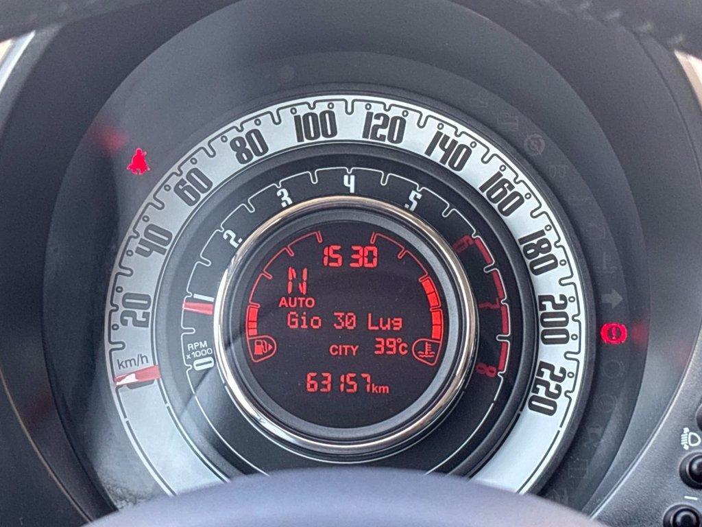 FIAT 500 1.2 lounge 69cv dualogic del 2016