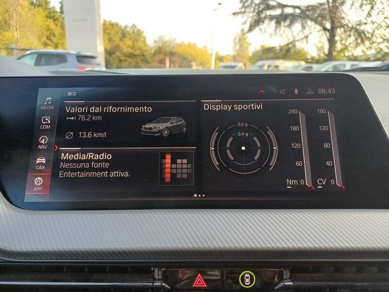 BMW Serie 1 118i Msport 136cv auto GARANZIA-KM CERTIFICATI