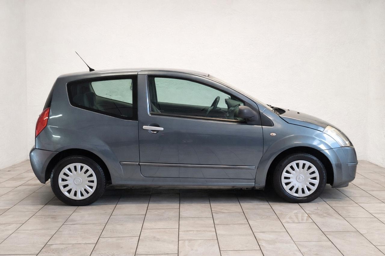 Citroen C2 09 1.1 airdream VTR KM CERTIFICATI UNICO PRO NEOPATENTATI €4 62.000km