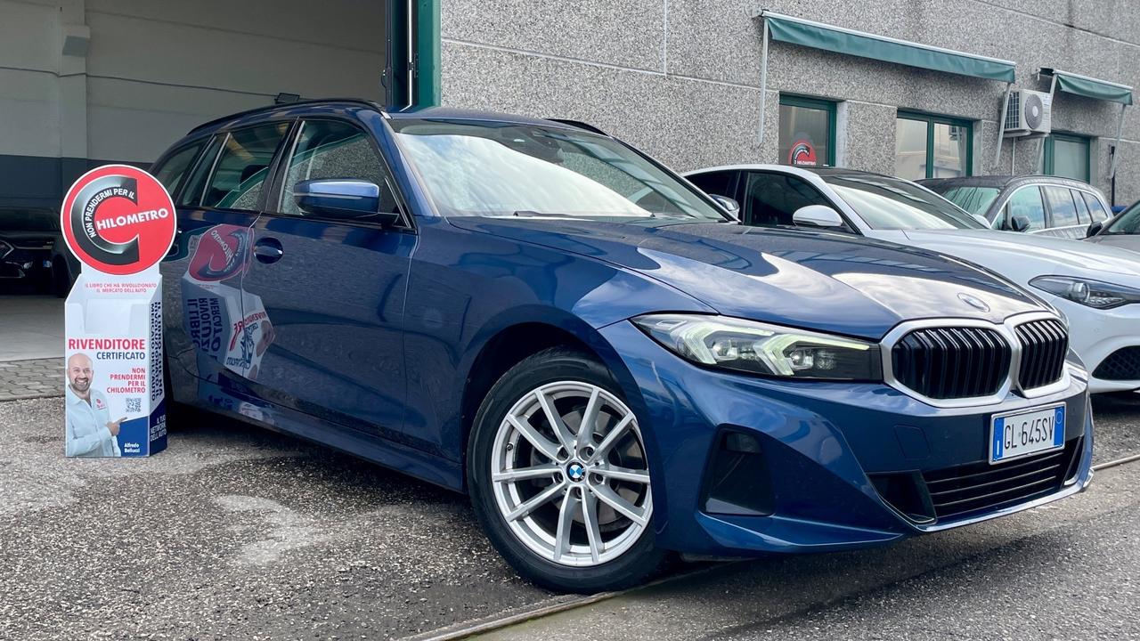 BMW 320D TOURING 2.0 X-DRIVE 48V ADVANTAGE 190CV - FULL LED, VIRTUAL COCKPIT, CARPLAY