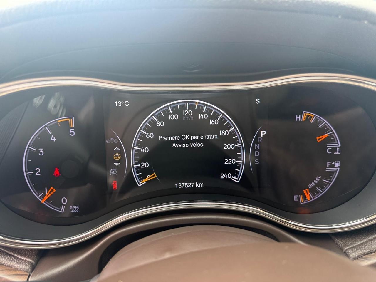 Jeep Grand Cherokee 3.0 V6 CRD 250 CV Multijet II Overland