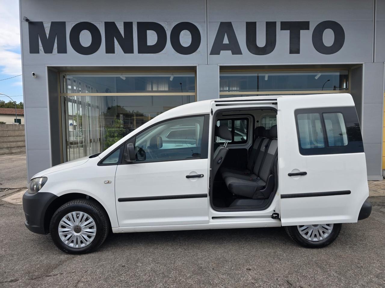 Vw Caddy 1.6 TDI 75 CV 5p. Autocarro 5 posti