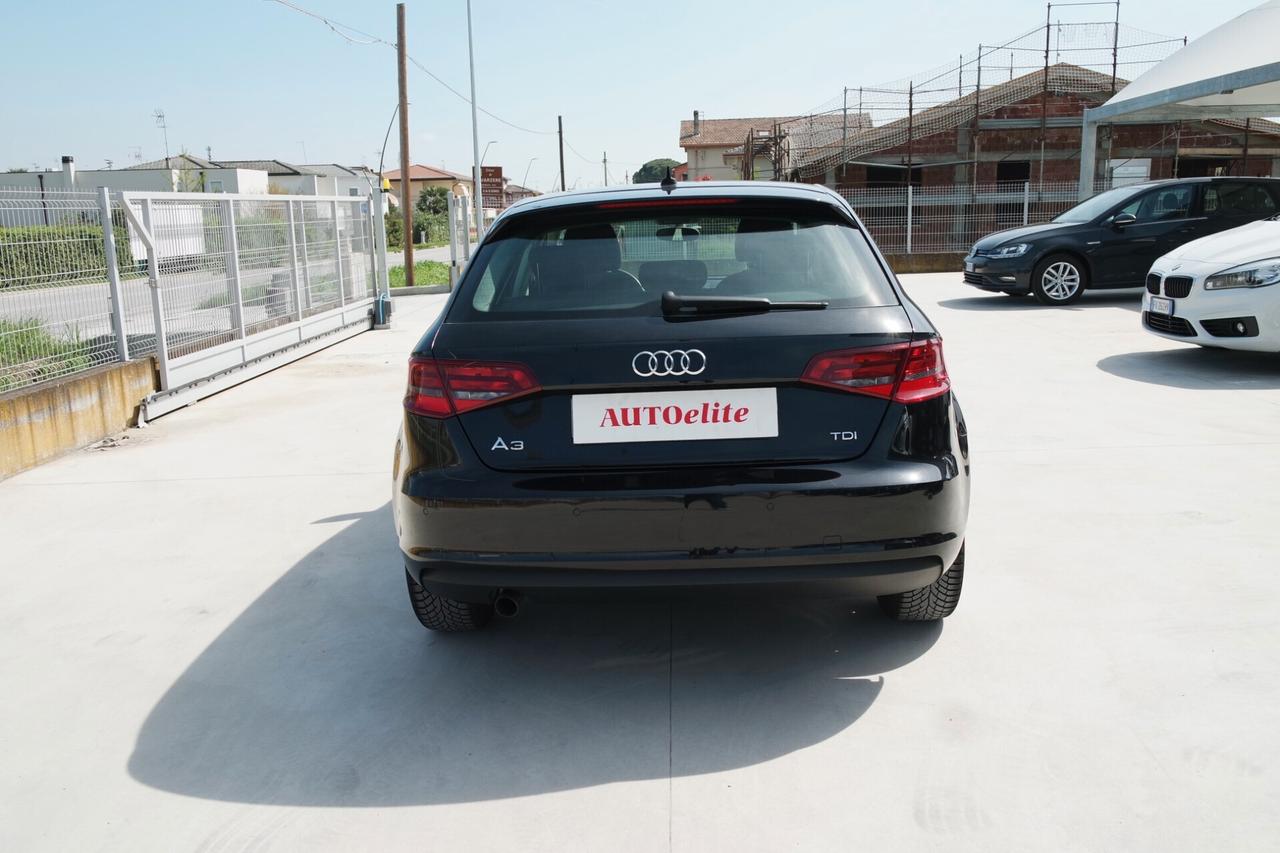 Audi A3 SPB 1.6 TDI 105 CV CR S tronic Attraction