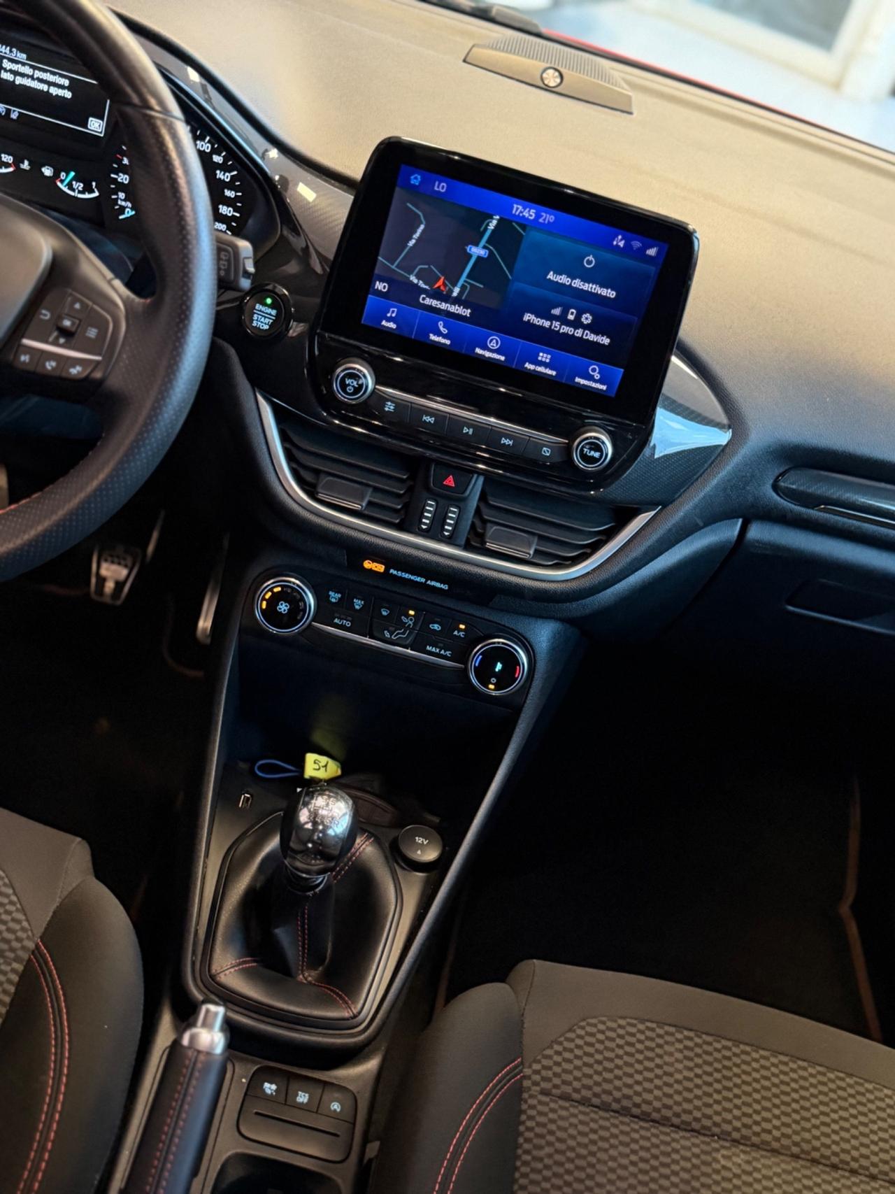Ford Fiesta 1.0 Ecoboost Hybrid 125 CV 5 porte ST-Line