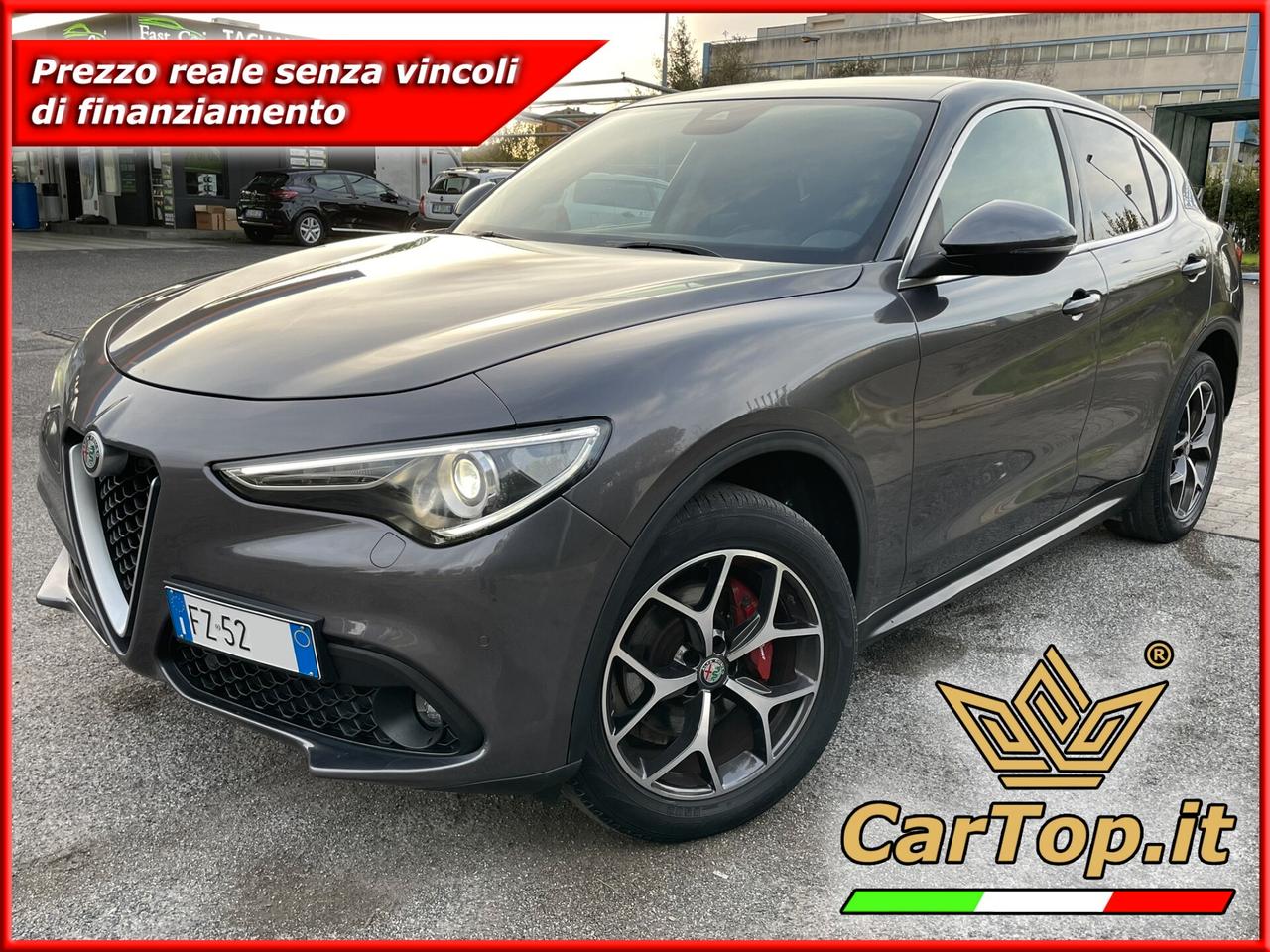 Alfa Romeo Stelvio 2.2 TD 190 CV Q4 EXECUTIVE 19 PINZE ROSSE