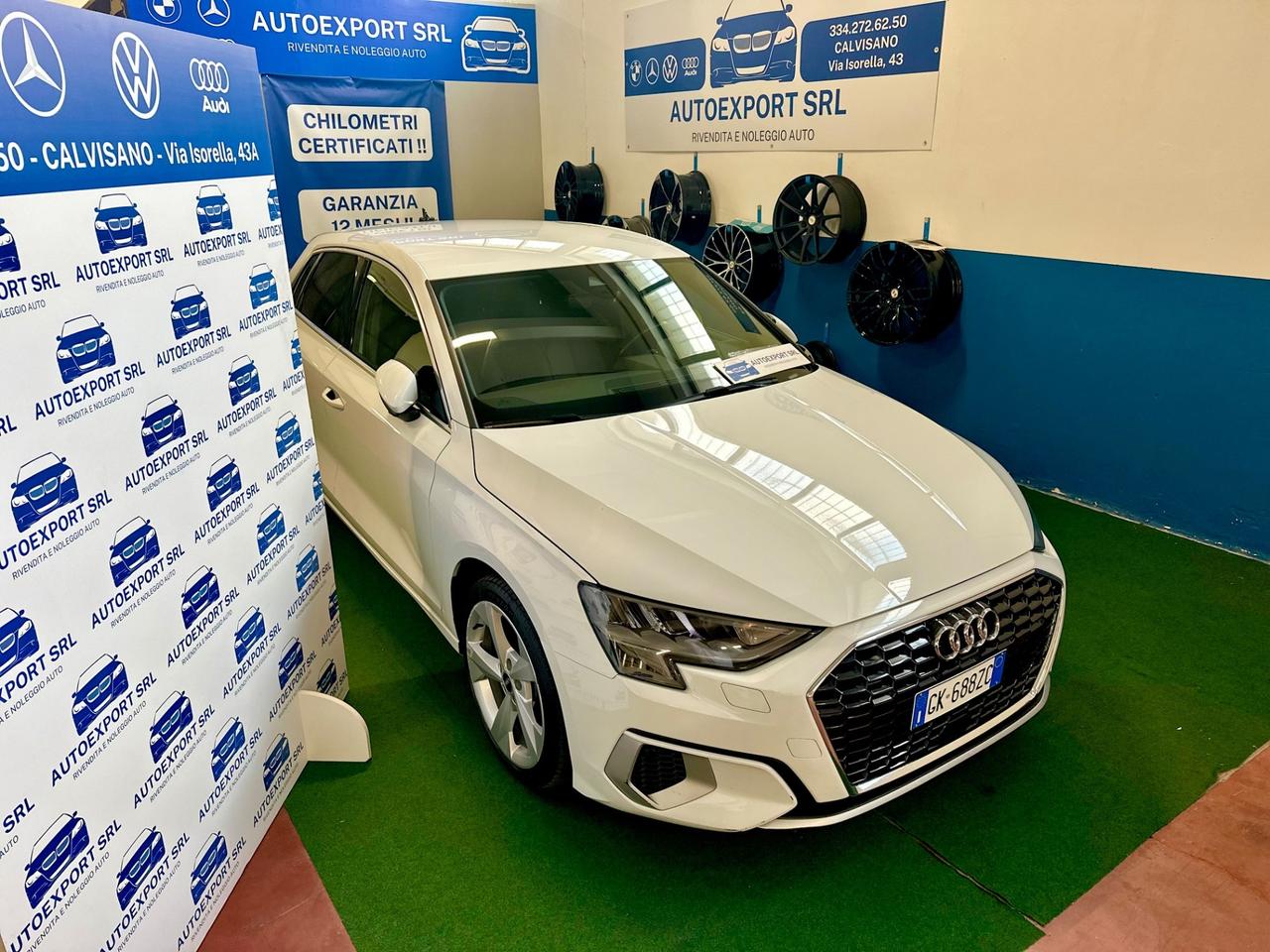 Audi A3 TDI S tronic Business Advanced/2022/euro6d-isc temp