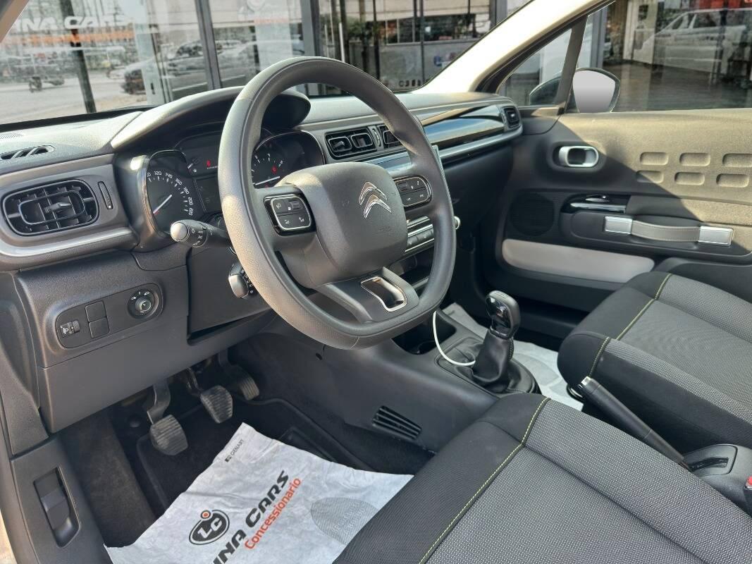 Citroen C3 1.2 puretech Feel 82cv neopatentati con CarPlay