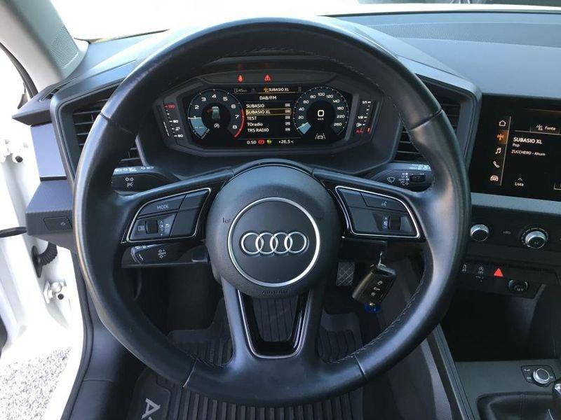 Audi A1 SPB 25 TFSI OK NEOPATENTATI * ACCESSORIATA