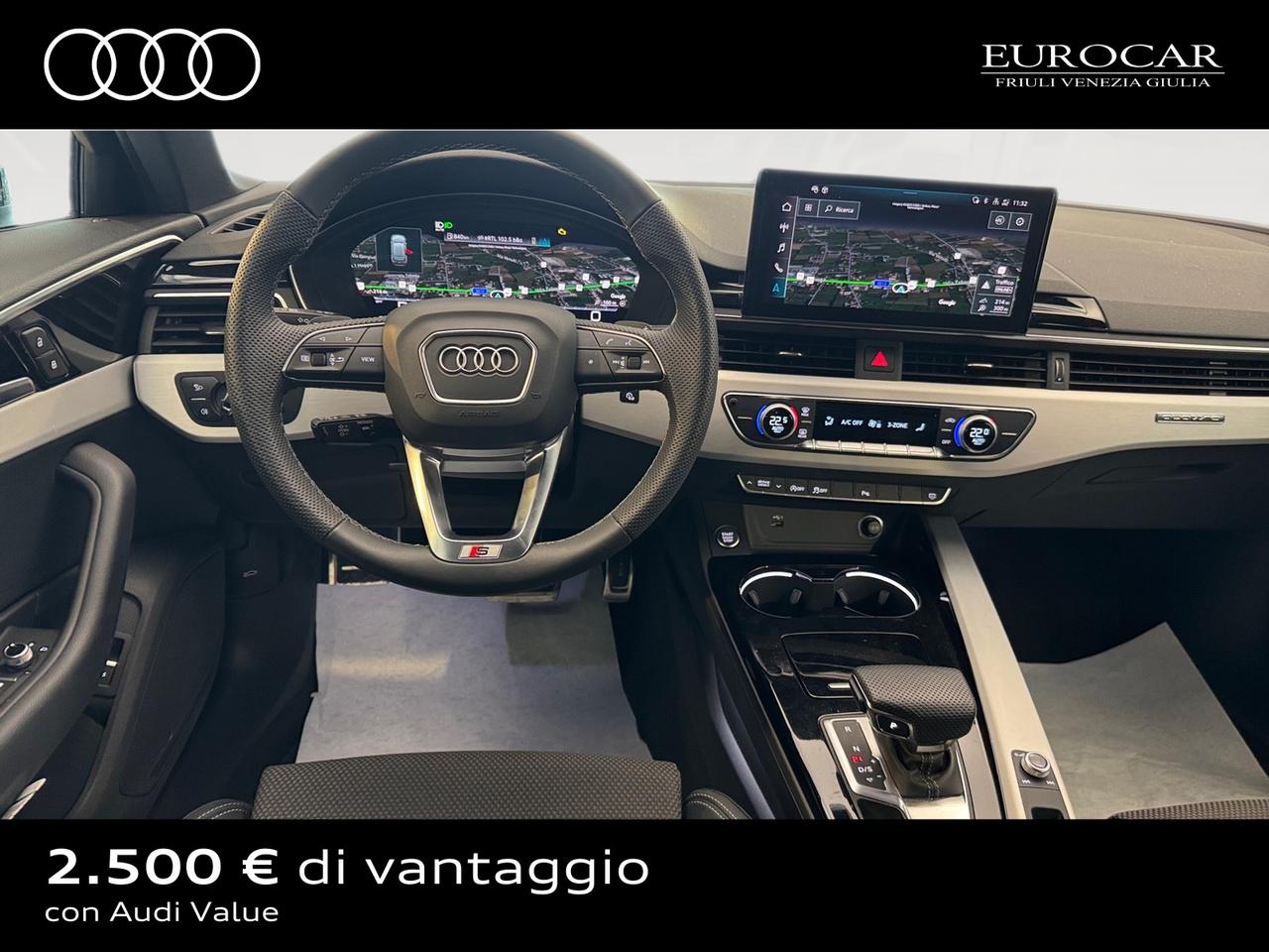 Audi A4 avant 40 2.0 tdi mhev s line edition quattro 204cv s-tronic