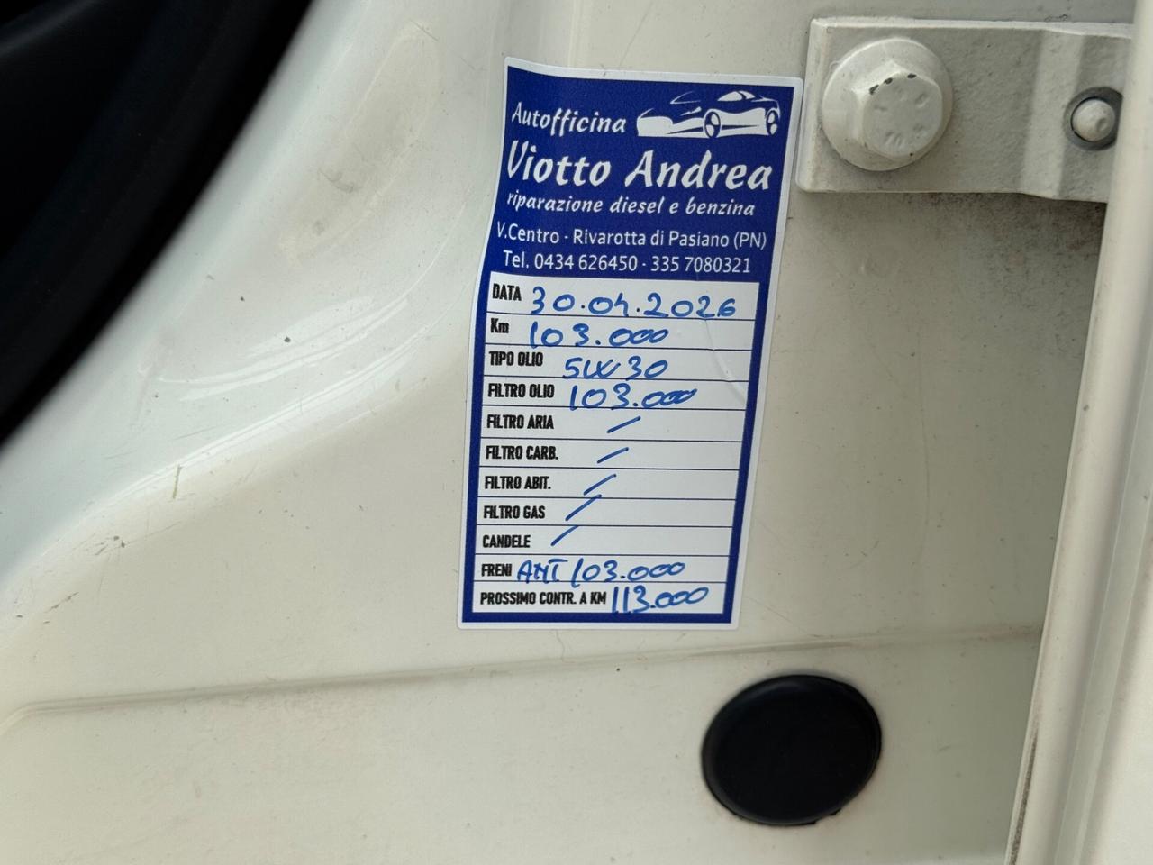 Fiat Panda 1.2 Dynamic GPL NEOPATENTATO 106.000km