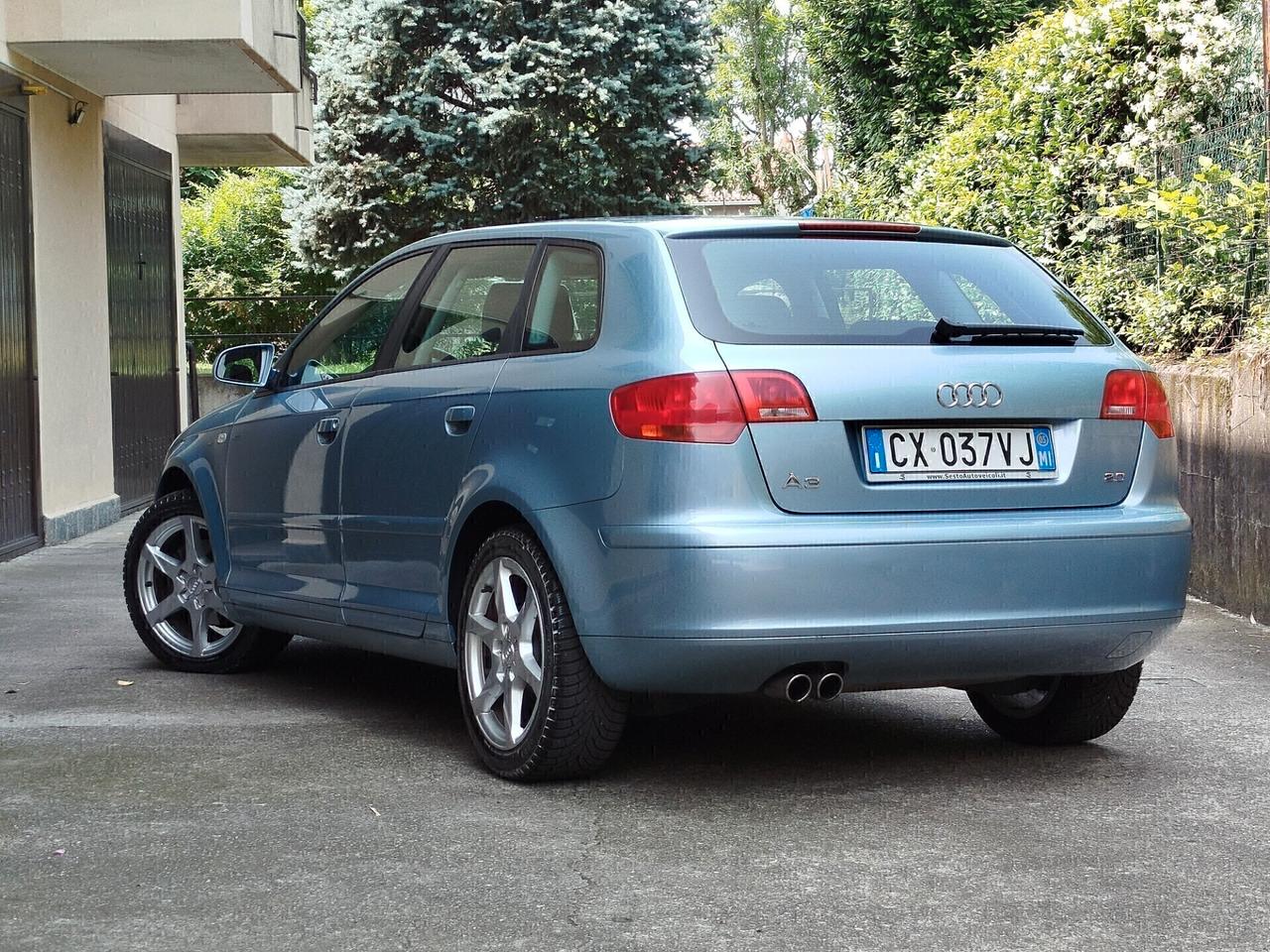 Audi A3 SPB 2.0 FSI 150cv AUTOMATICA / 88.000km