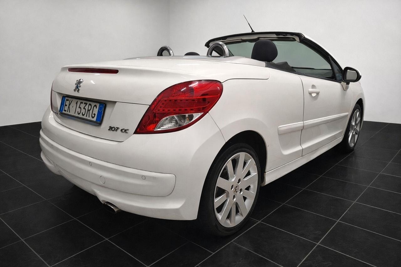 Peugeot 207 1.6 VTi 120CV CC Allure €5 CABRIO NEOPAT 60.000KM UNICOPROPIETARIO