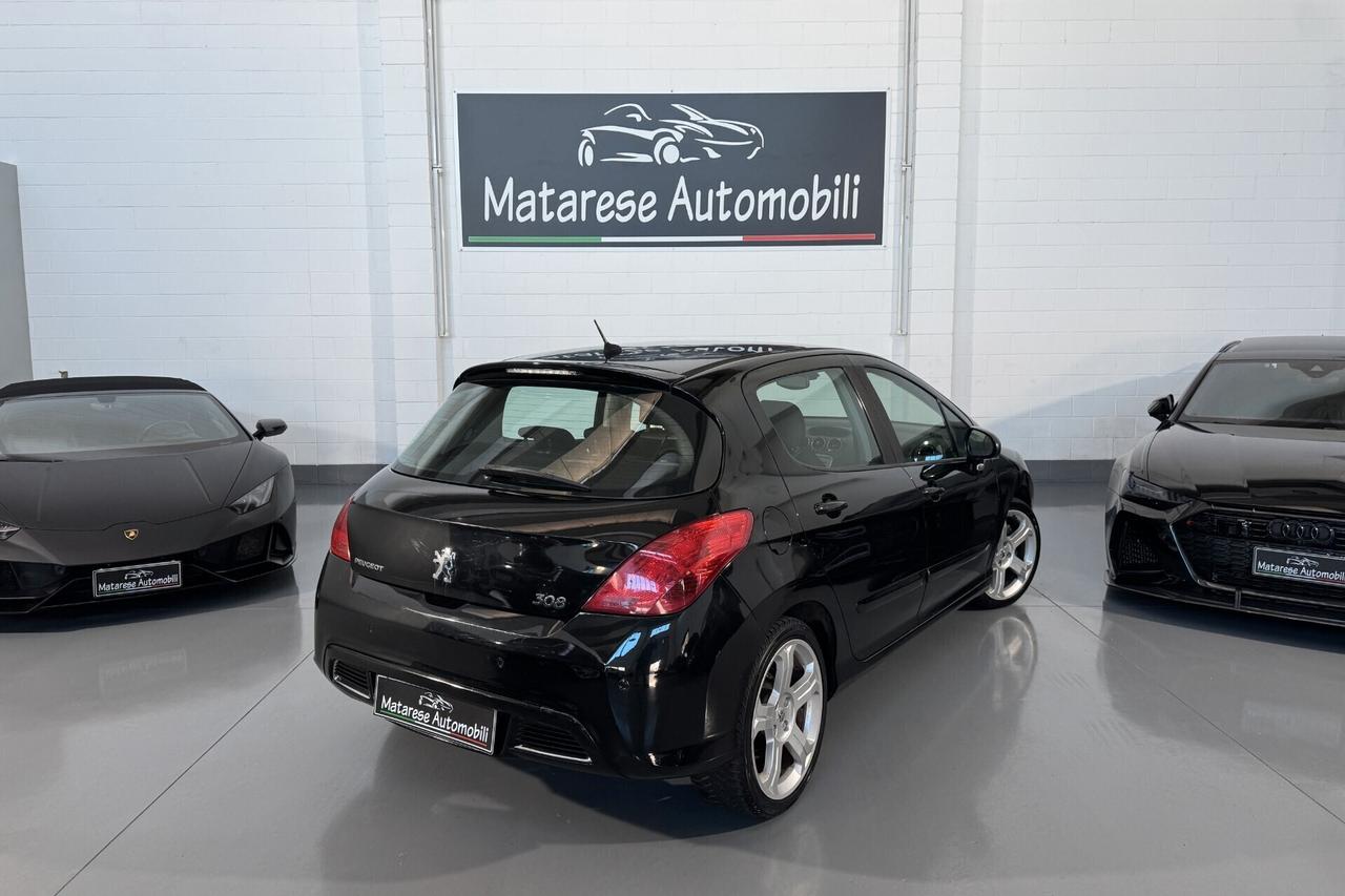 Peugeot 308 GT 1.6 THP 175CV Turbo TettoPanoramico Lane Assist