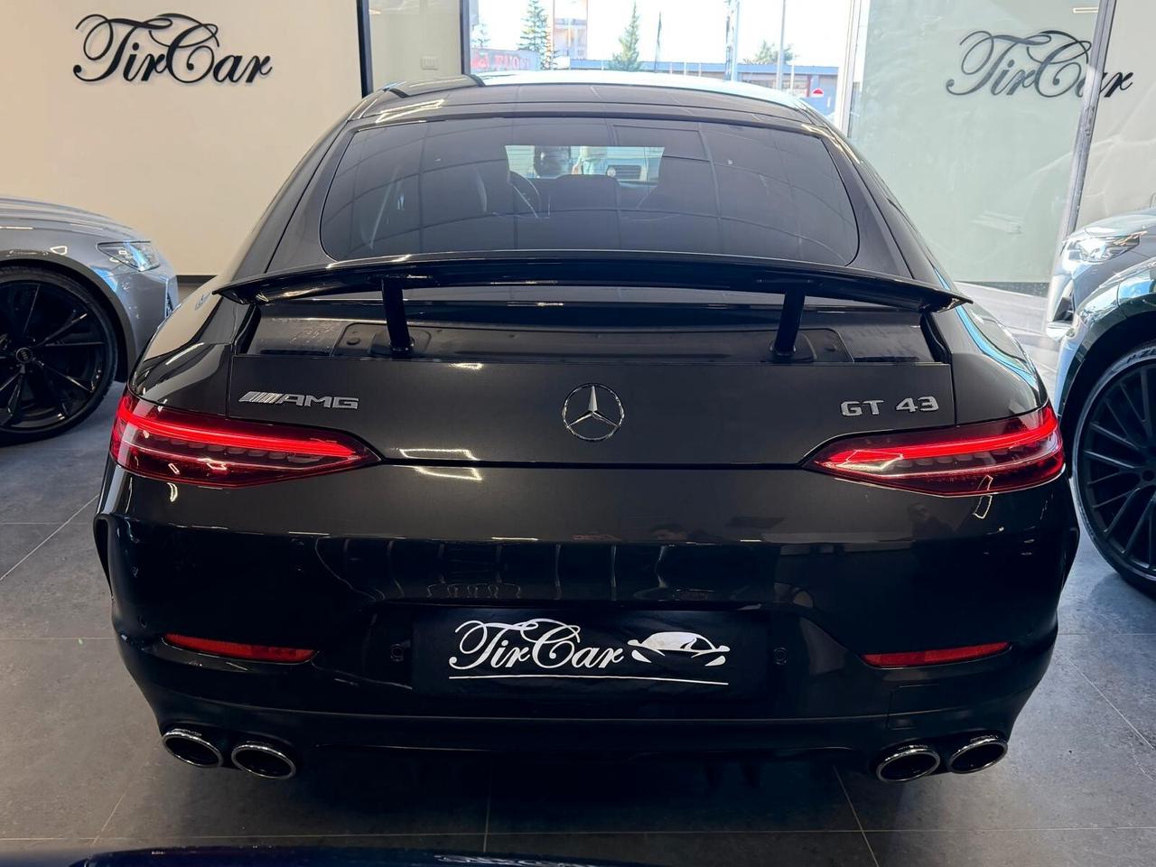MERCEDES-BENZ GT 43 AMG COUPE' 3.0 367CV 4MATIC PELLE NAVI CAM ANNO 2020