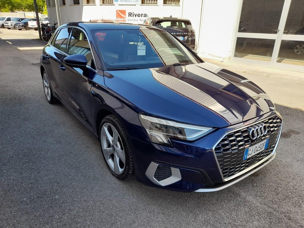 AUDI A3 4ª serie A3 SPB 40 TFSI e S tronic Bus...
