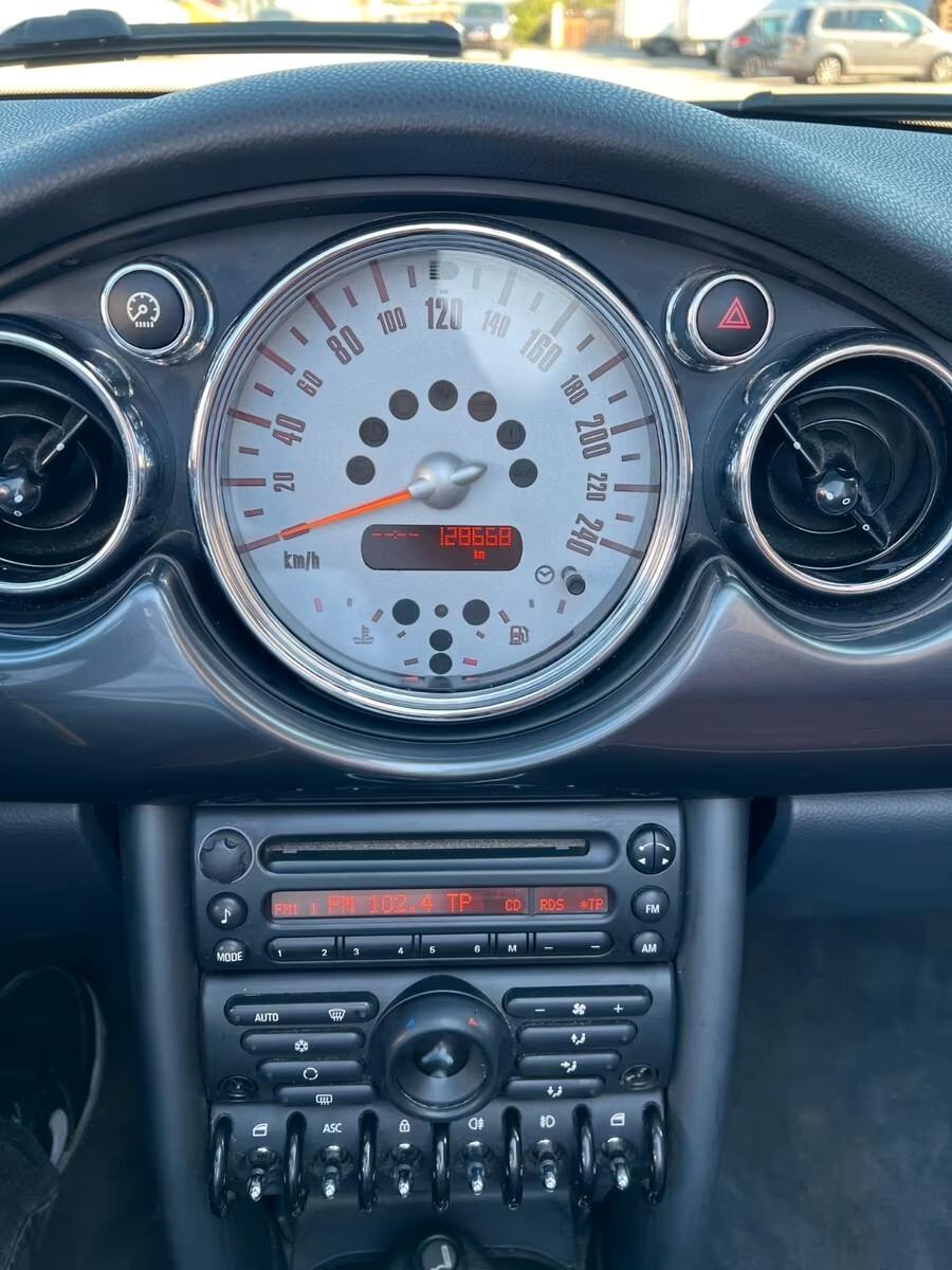 Mini 1.6 16V Cooper Sidewalk Cabrio