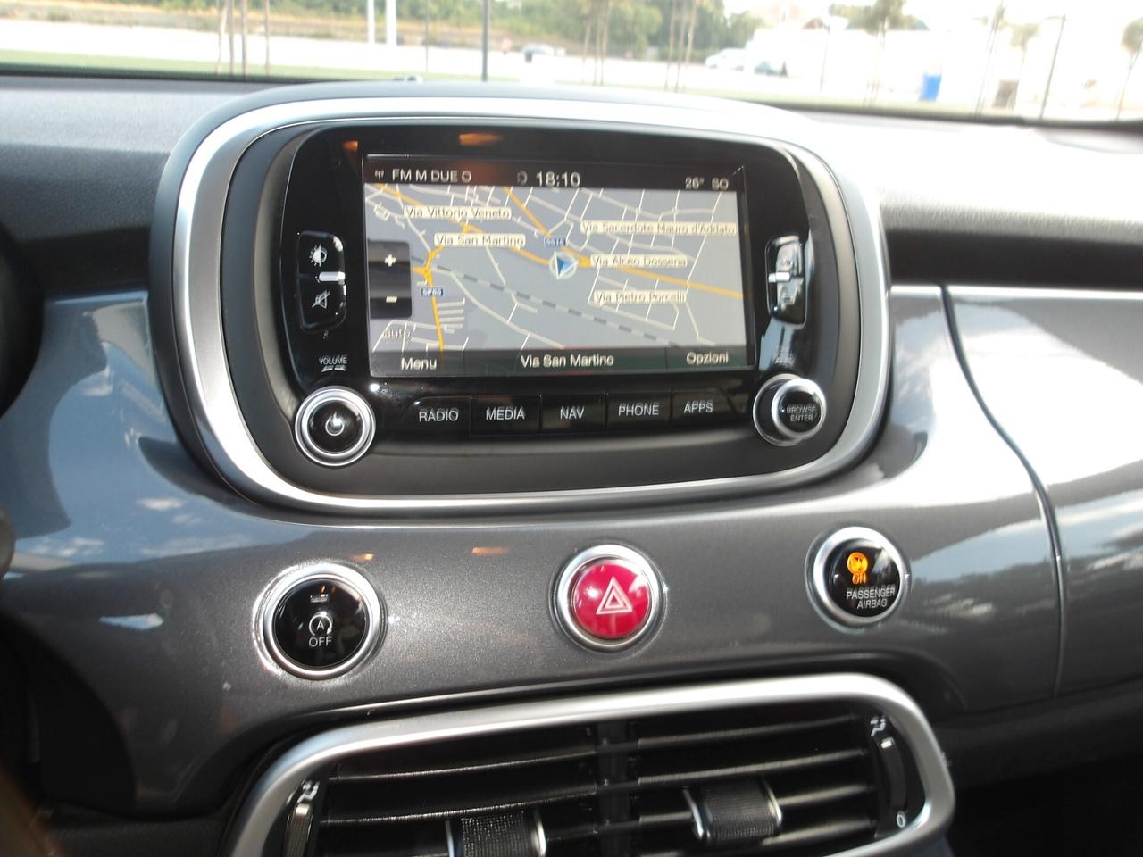 FIAT 500X 1.4 BENZ-RETROC-NAVI-2017