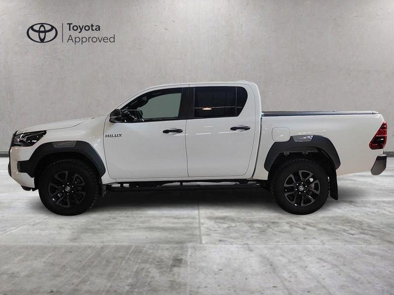 Toyota Hilux Hilux 2.4 D A/T 4WD 4 porte Invincible + CHIUSURA CASSONE SCORREVOLE