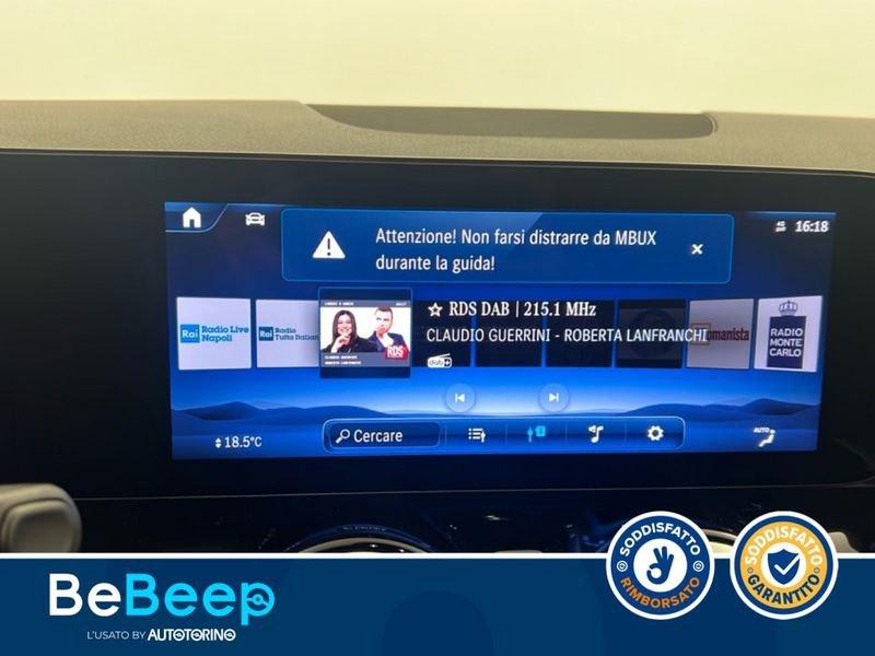 Mercedes-Benz GLA 200 D PROGRESSIVE ADVANCED AUTO