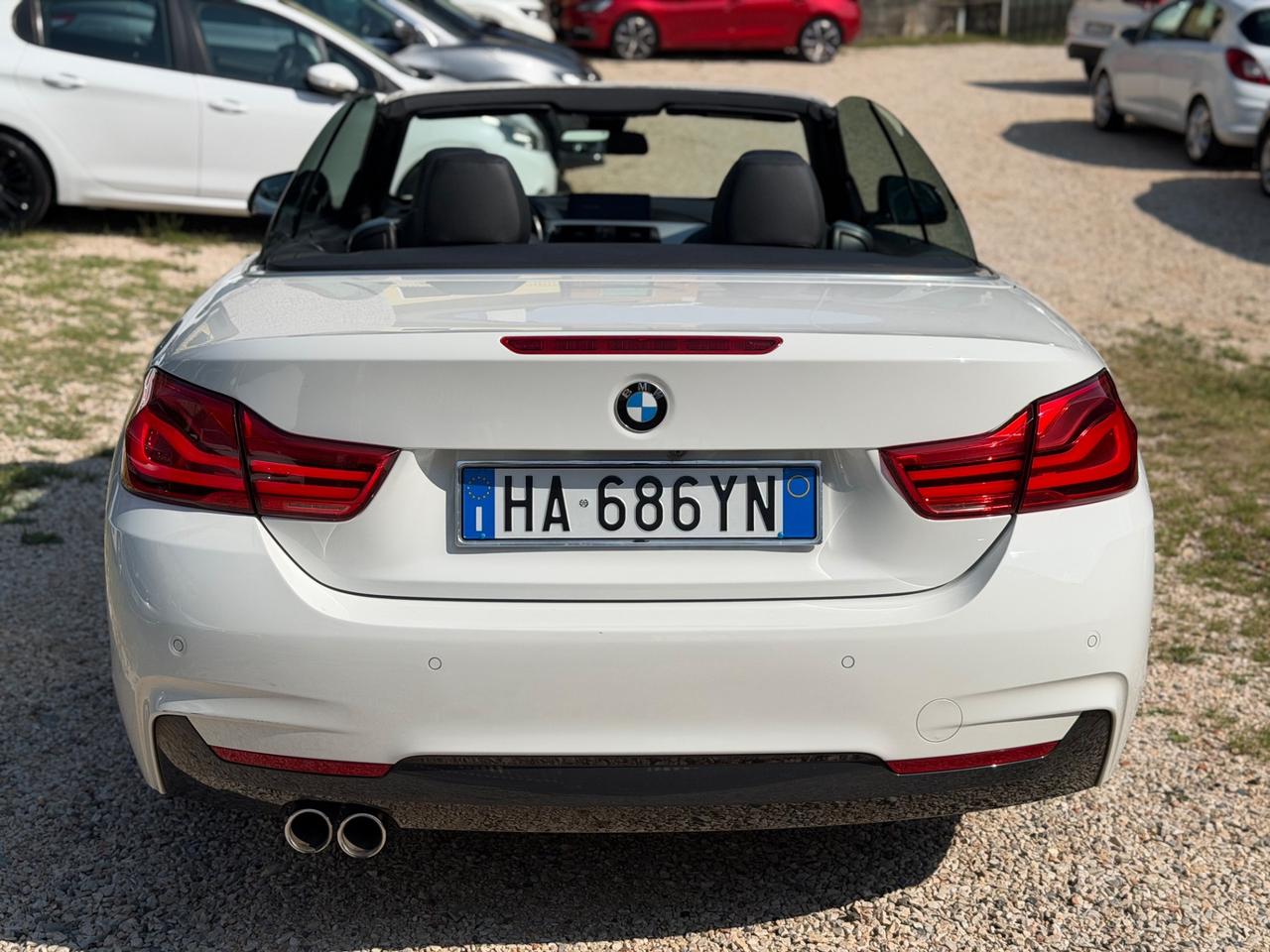 Bmw 420d EU6B MSPORT CABRIO PELLE NAVIPRO KMCERT GARANZ