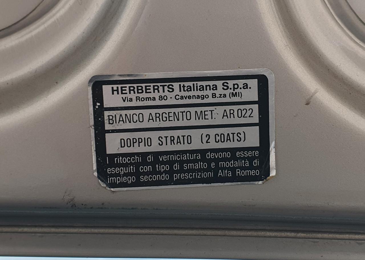 Alfa Romeo 75 1.6 Carburatori