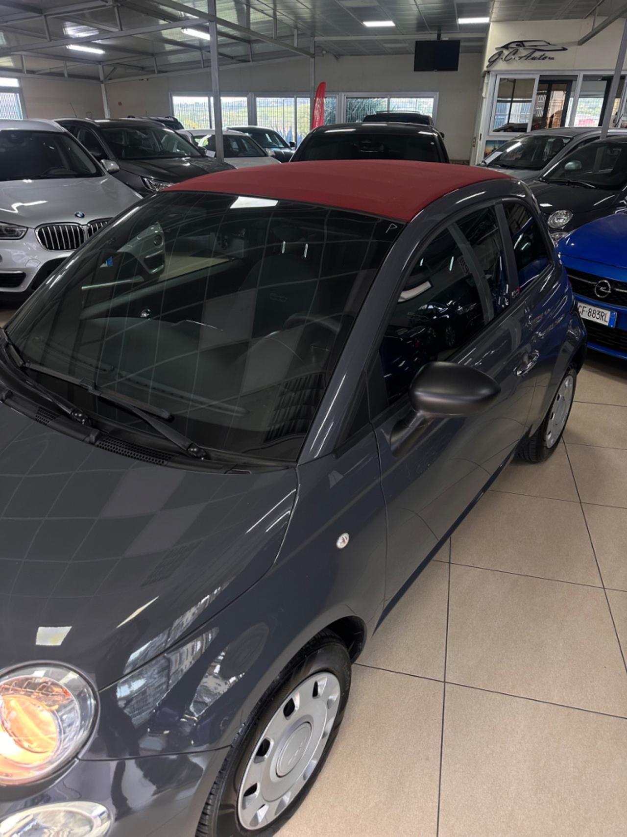 Fiat 500 C 1.0 Hybrid Red