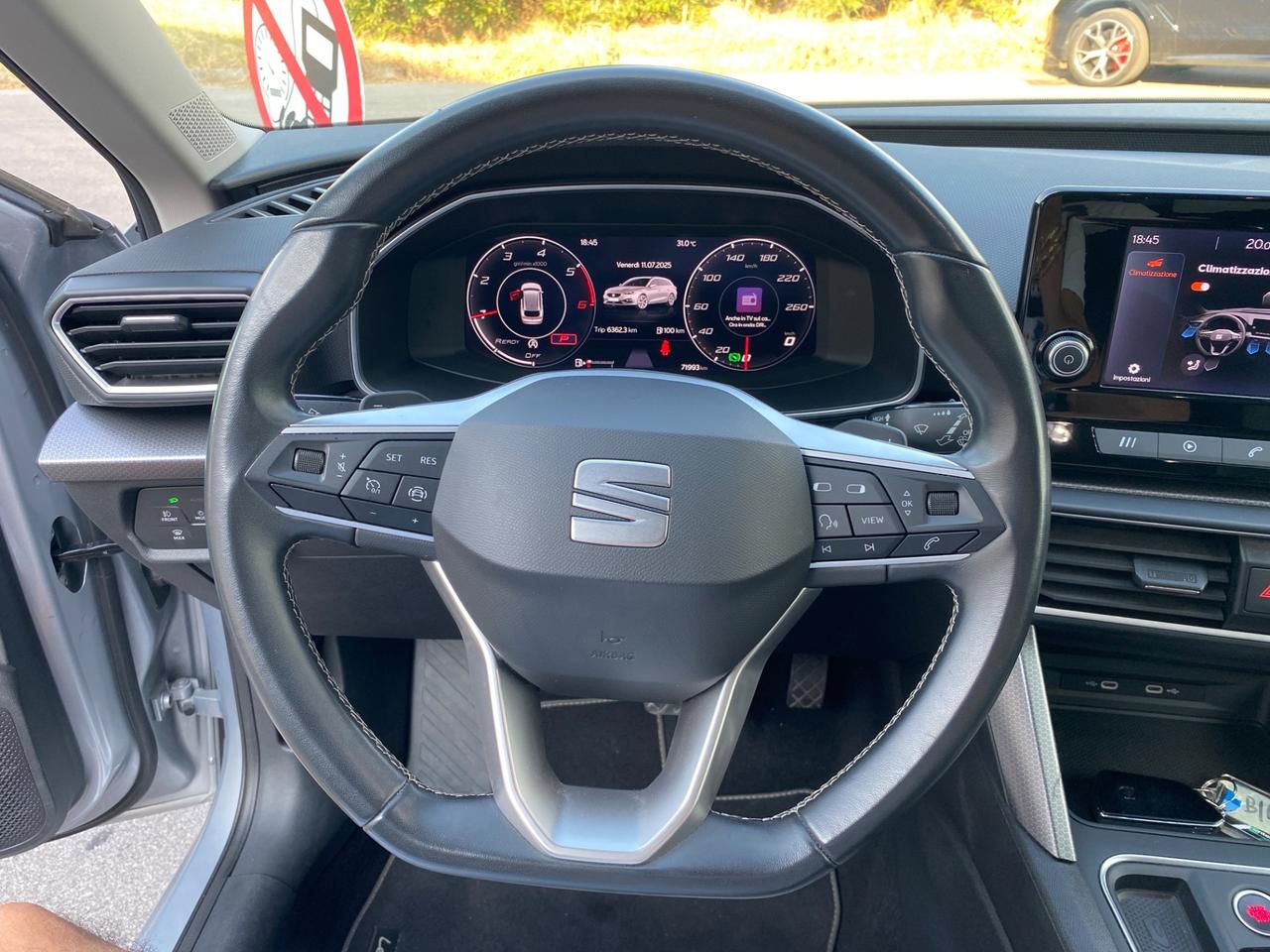 Seat Leon Sw 2.0 150 CV DSG Full Led Virtual Cockpit Garantita