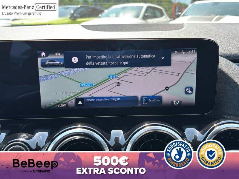 Mercedes-Benz Classe B B 250 PROGRESSIVE ADVANCED 4MATIC AUTO