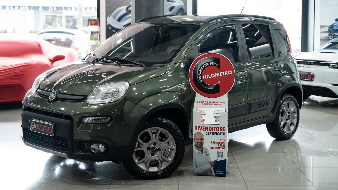 Fiat Panda 1.3 MJT 4x4 16V 95 CV PELLE GANCIO TRAINO FULL OPT