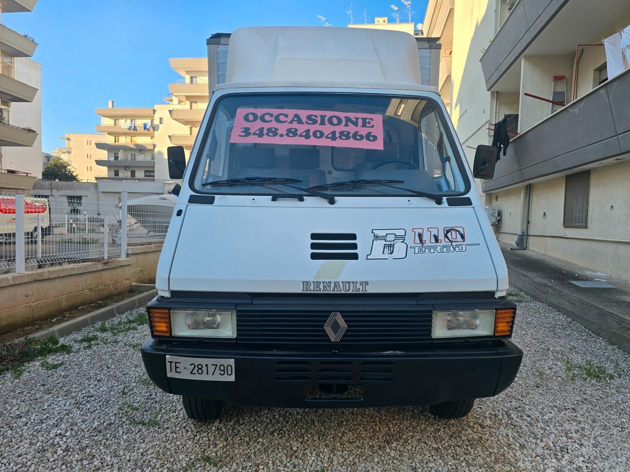 RENAULT B110 TURBO - FURGONATO ARREDATO PER TRASPORTO ABBIGLIAMENTO