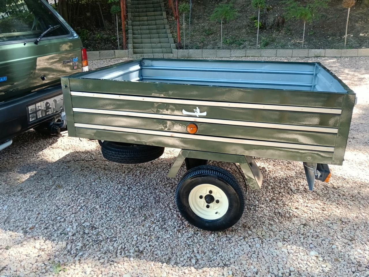 Fiat Panda 1000 4x4 Sisley + Carrello in tinta carrozzeria