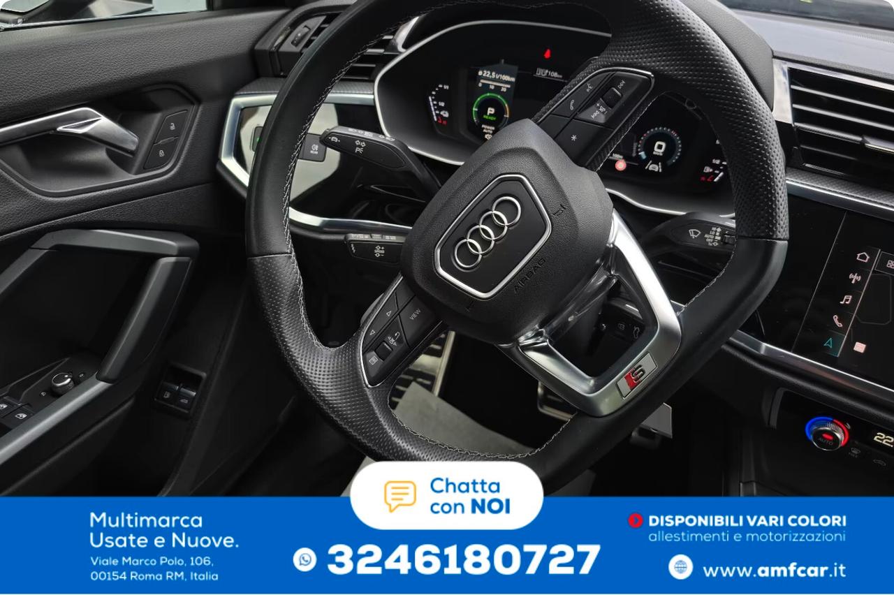 Audi Q3 Sportback 45 TFSI e S tronic 3x S-Line
