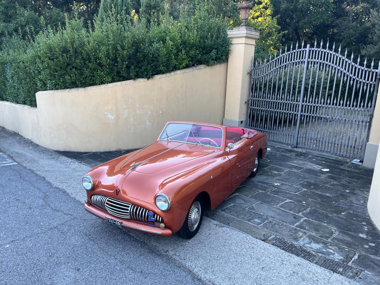 Fiat 1500 6c BALBO cabrio FUORISERIE - 1949