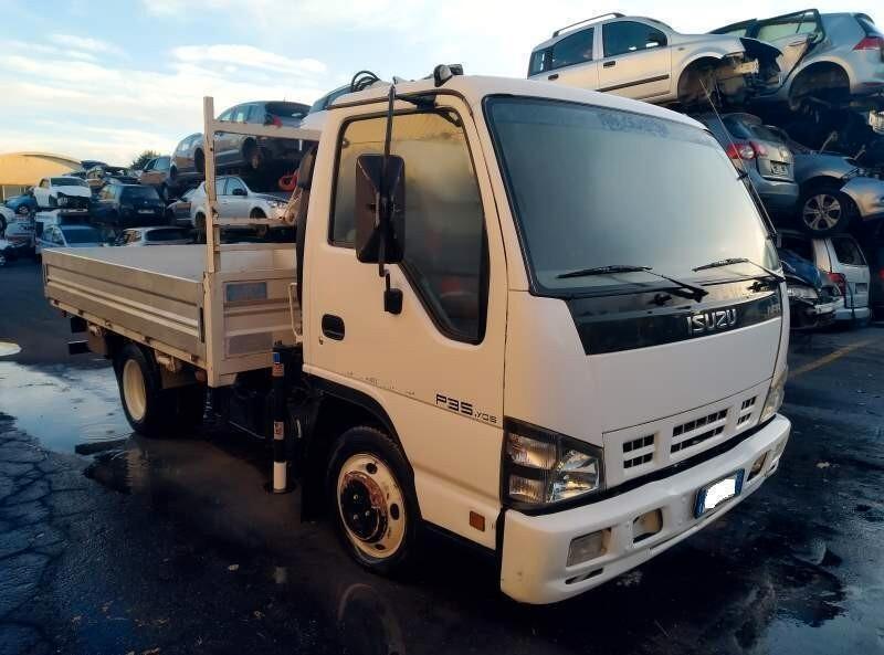 ISUZU NPR 77 L GRU CASSONE