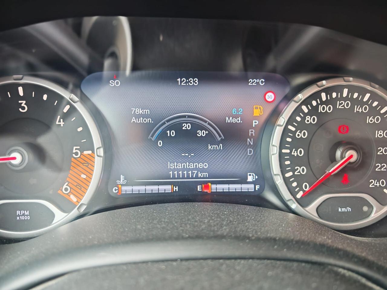 Jeep Renegade 1.6 Mjt DDCT 120 CV Limited