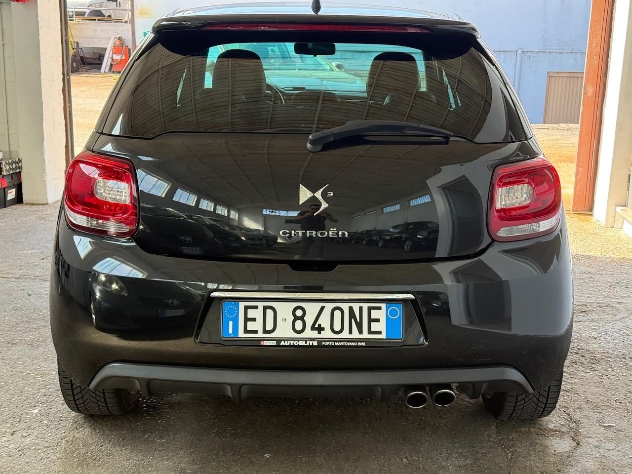 Ds DS3 DS 3 1.6 HDi 110 Just Black