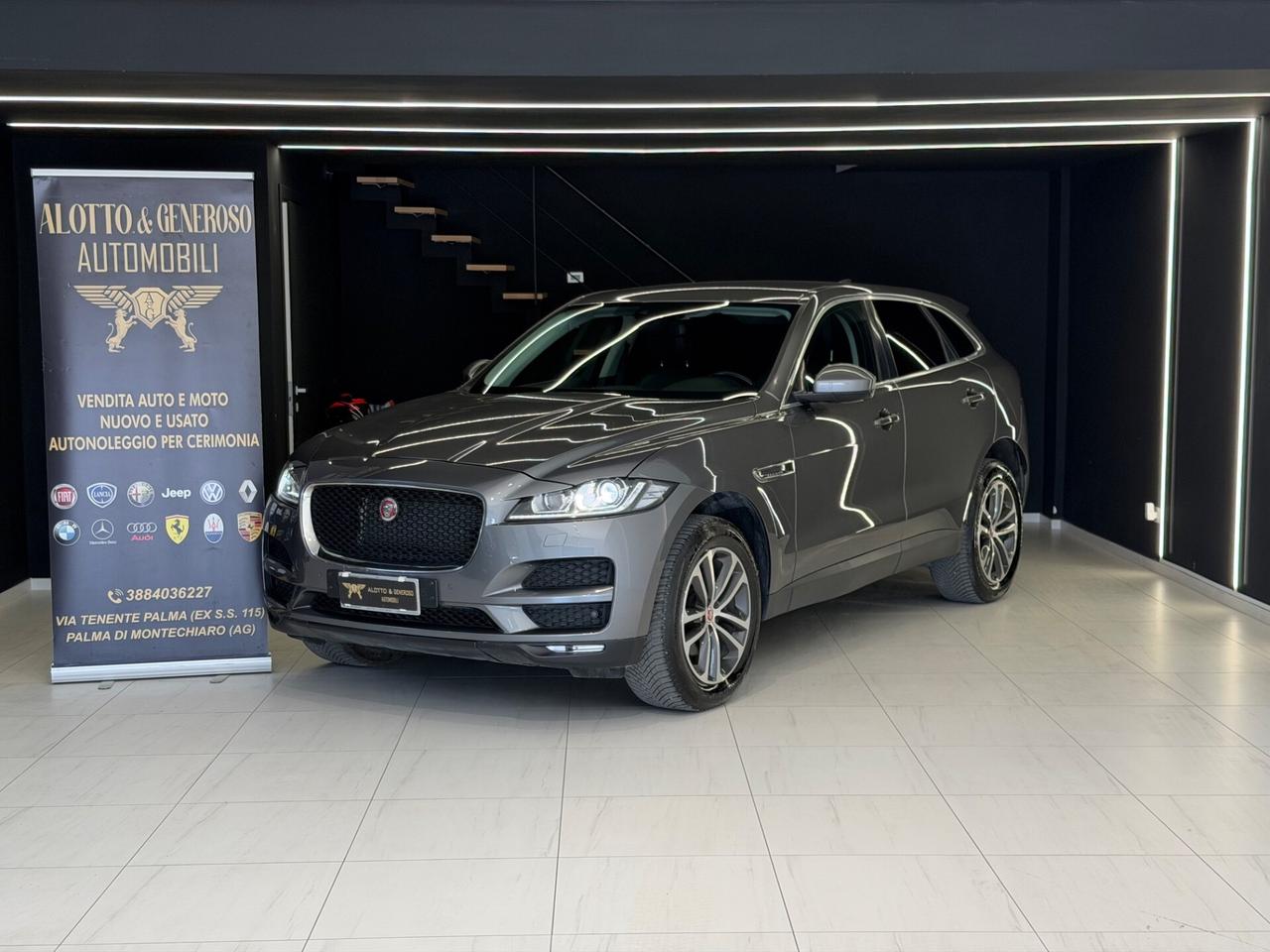 Jaguar F-Pace 2.0 D 180 CV AWD PRESTIGE