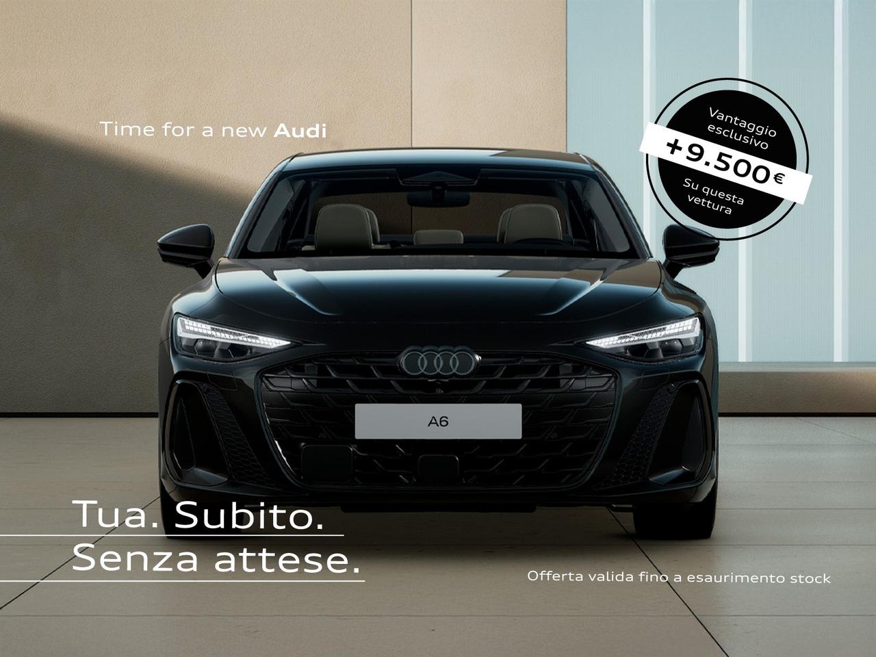 Audi A6 2.0 tdi mhev + s line edition 204cv s-tronic