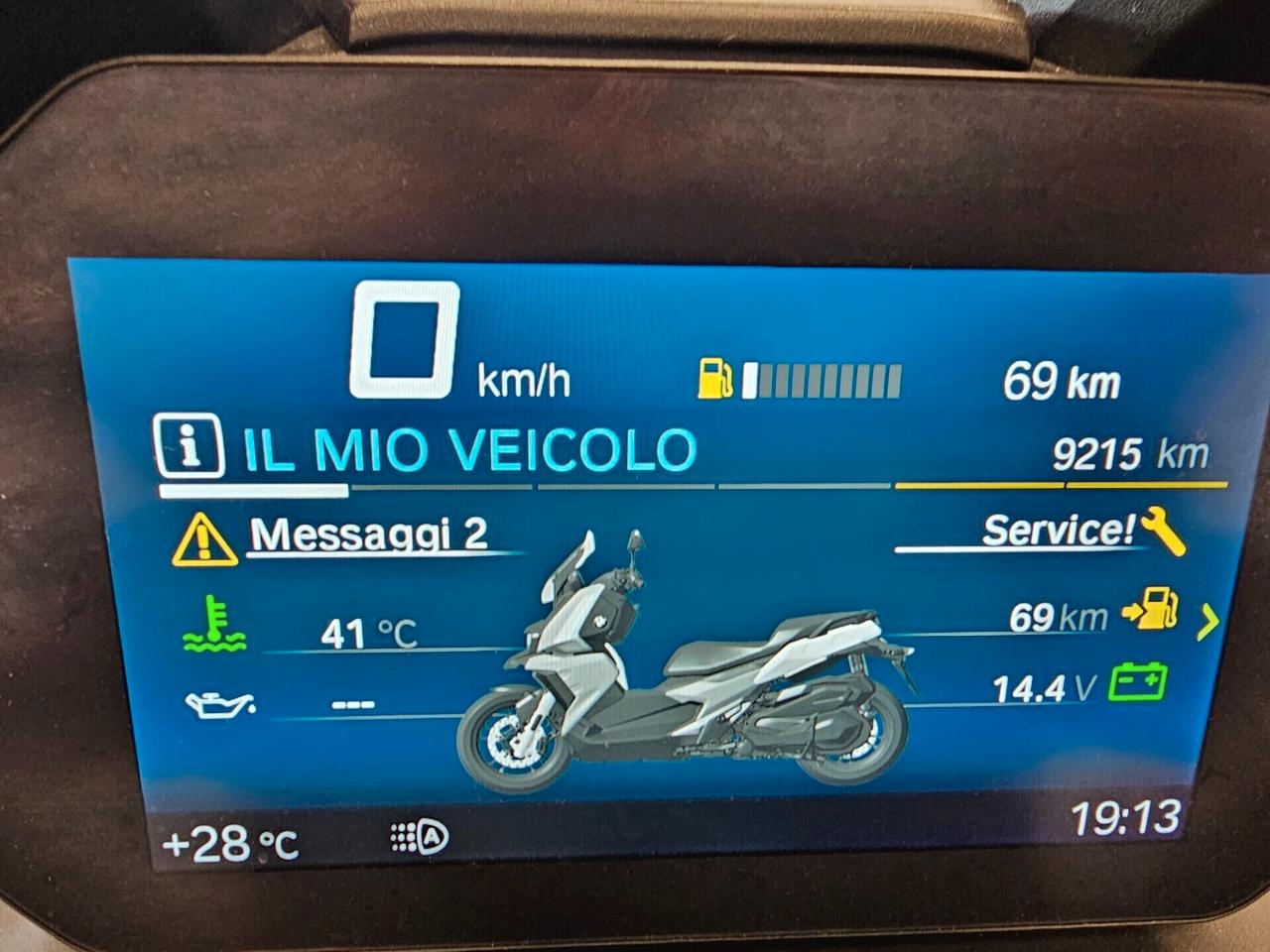 MOTOCICLO BMW C 400 X 350CC 25KW - 05/2020