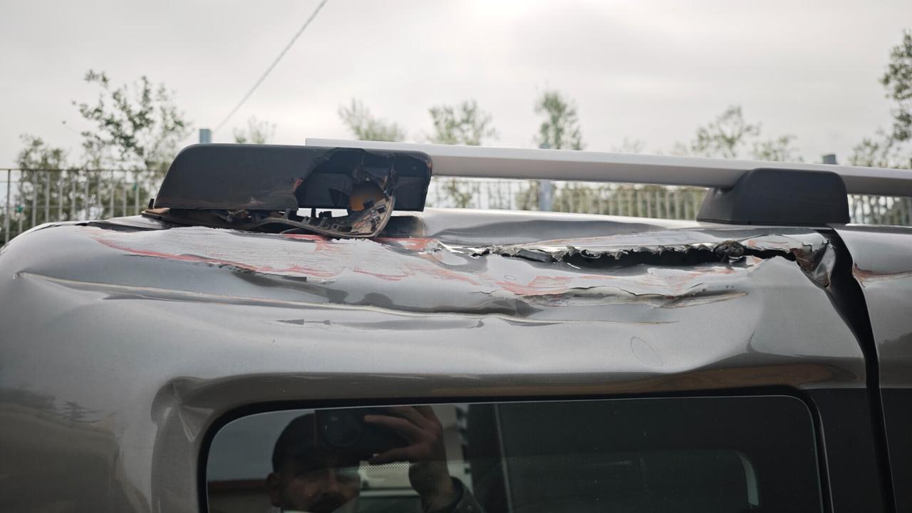 Fiat Doblò 1.6 M-Jet 7 posti 95cv incidentato solo parte superiore