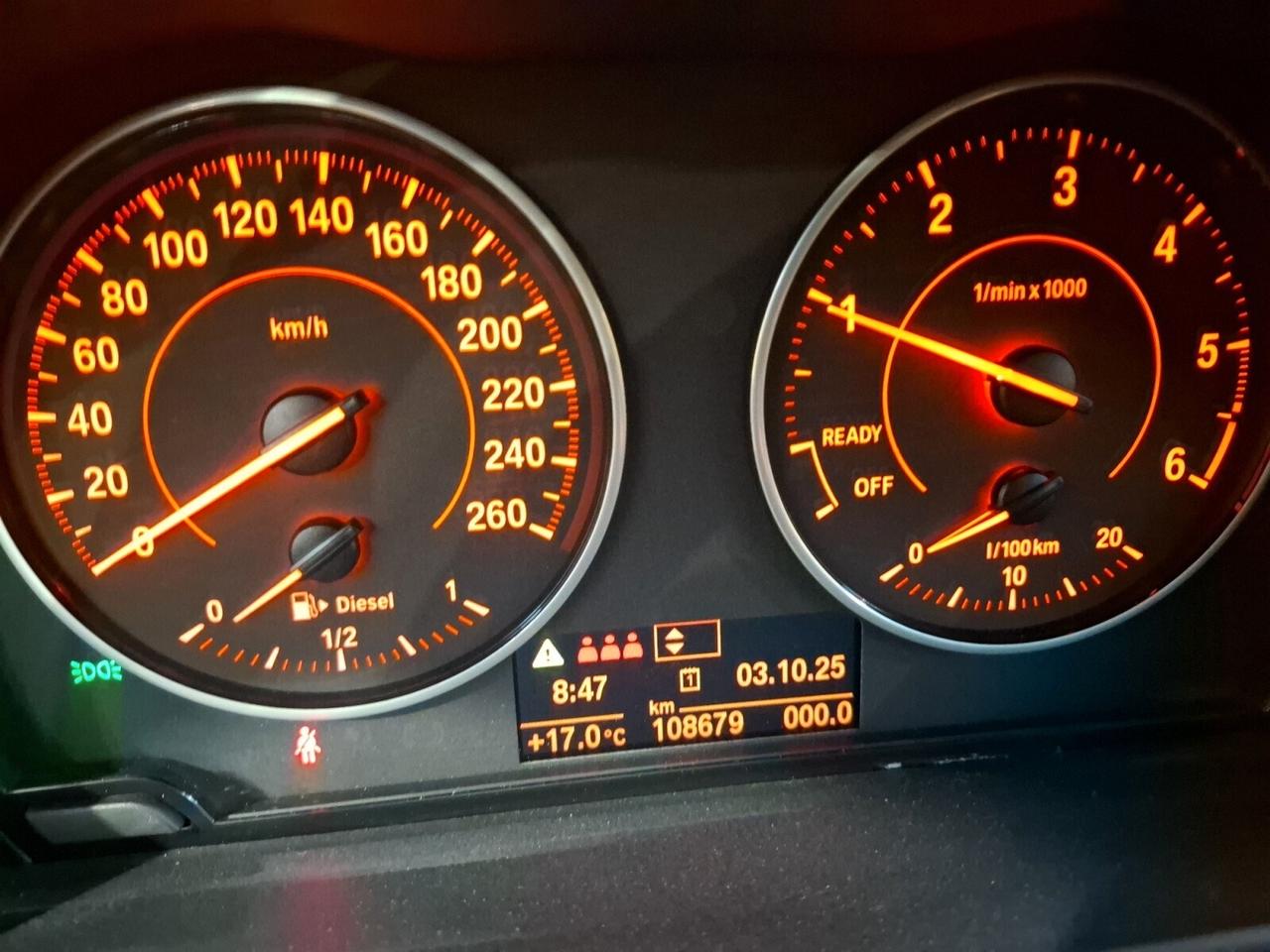 Bmw 114 114d 5p. Msport full optional bianco perla