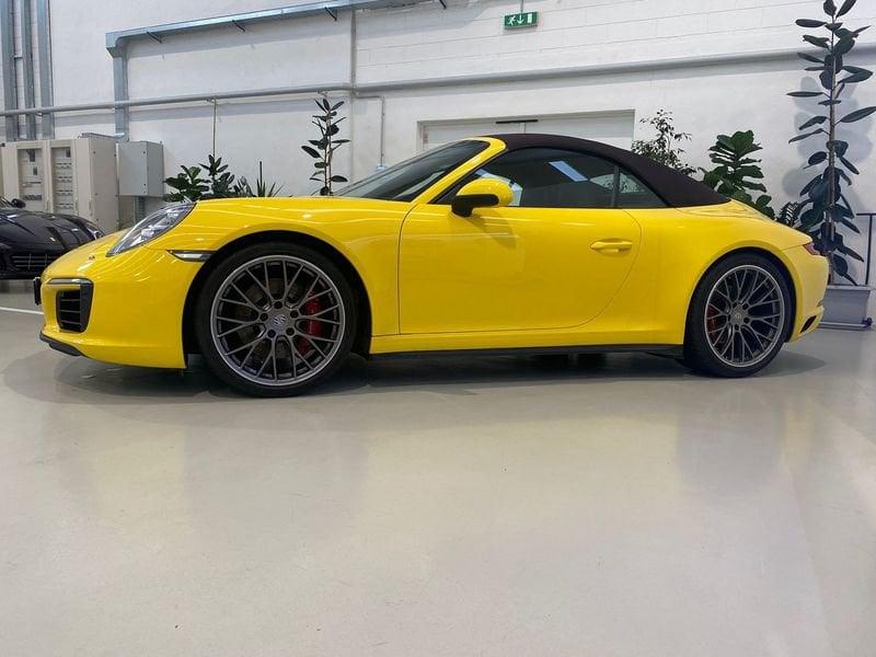 Porsche 911 3.0 Carrera 4S Cabriolet PDK - SPORTCHRONO - RUOTE STERZANTI - CARBONIO