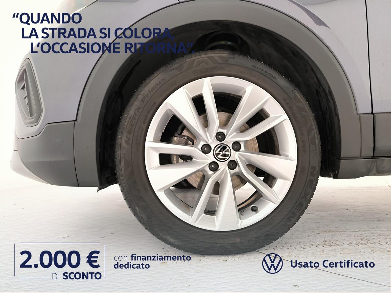 Volkswagen T-Cross 1.0 tsi edition plus 95cv