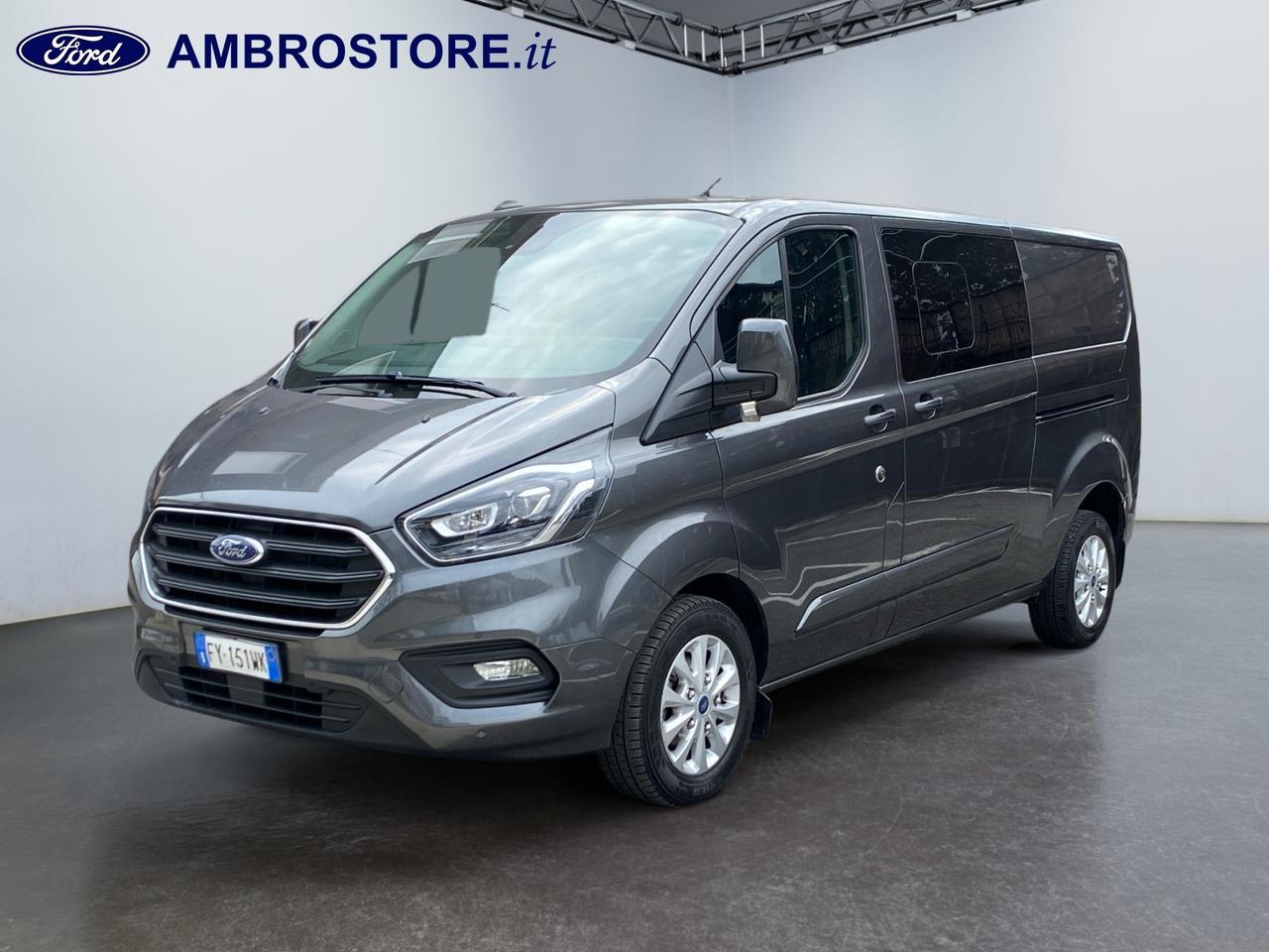 FORD Transit Custom 300 2018 - transit custom 300 2.0 tdci 130cv Titanium d.cab L2H1 auto E