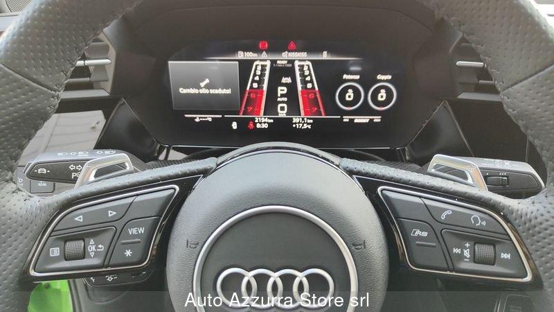 Audi A3 RS3 SPB TFSI quattro S tronic | IVA, 19'', MATRIX, BANG&OLUFSEN, ACC, PROMO AZZURRA*