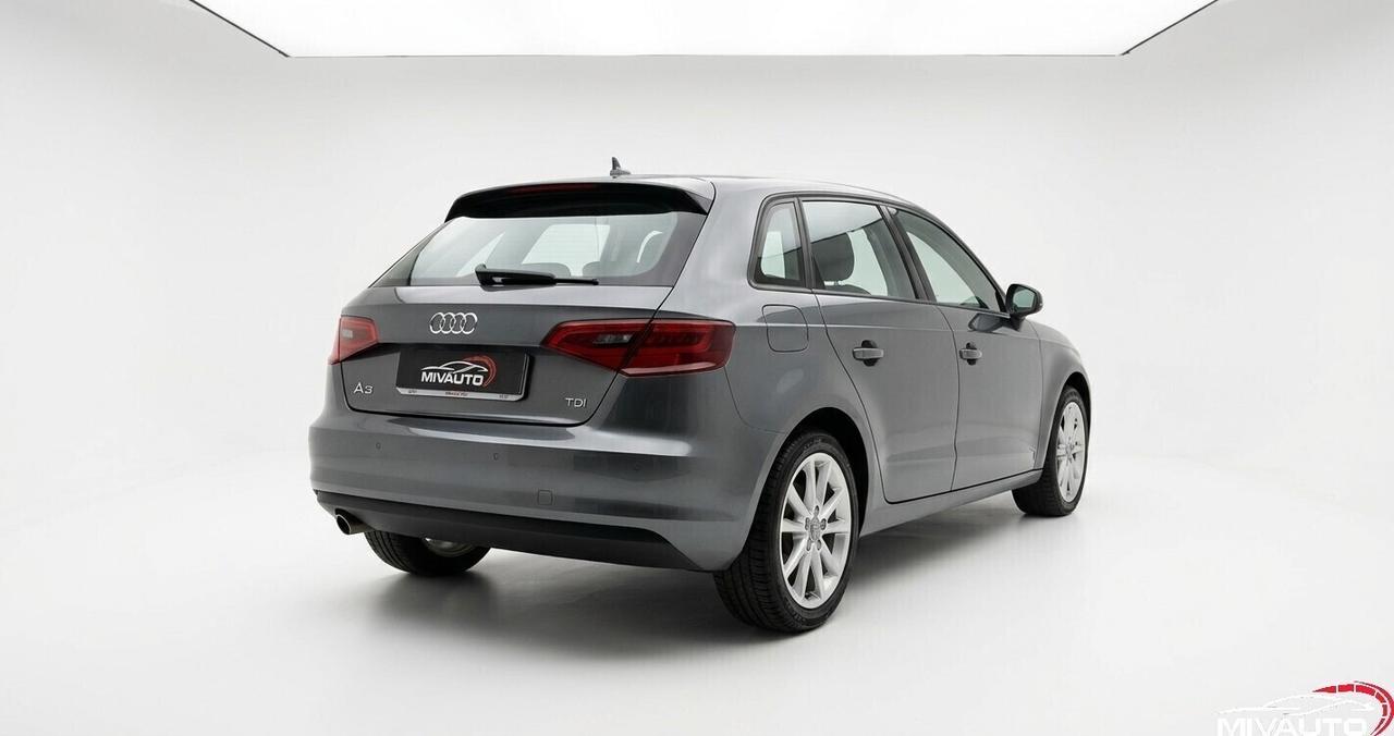 Audi A3 Sportback 1.6 TDI 110cv ADMIRED (ECOBONUS ROTTAMAZIONE)