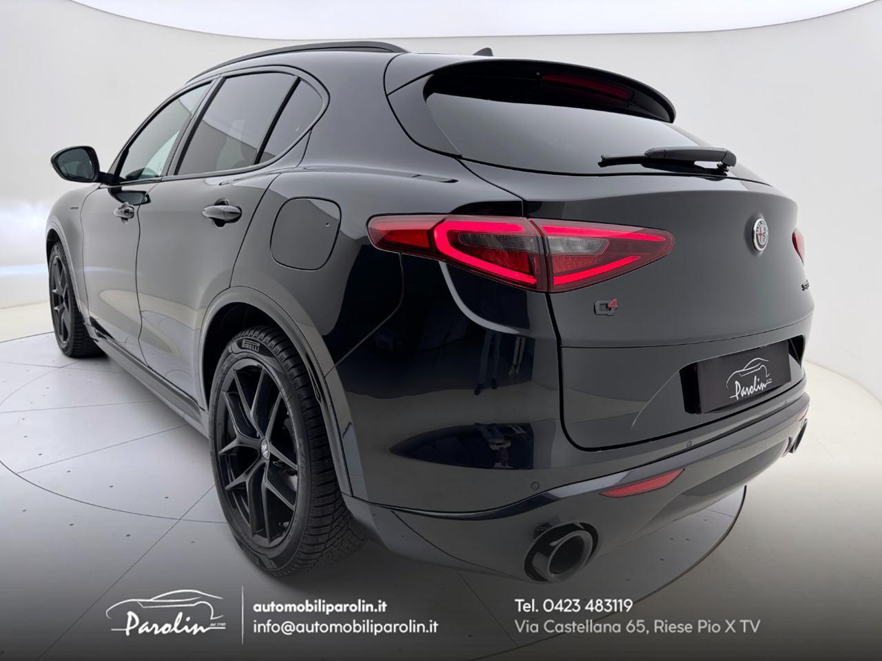 ALFA ROMEO Stelvio 2.2 Turbodiesel 210 CV AT8 Q4 Veloce total Black