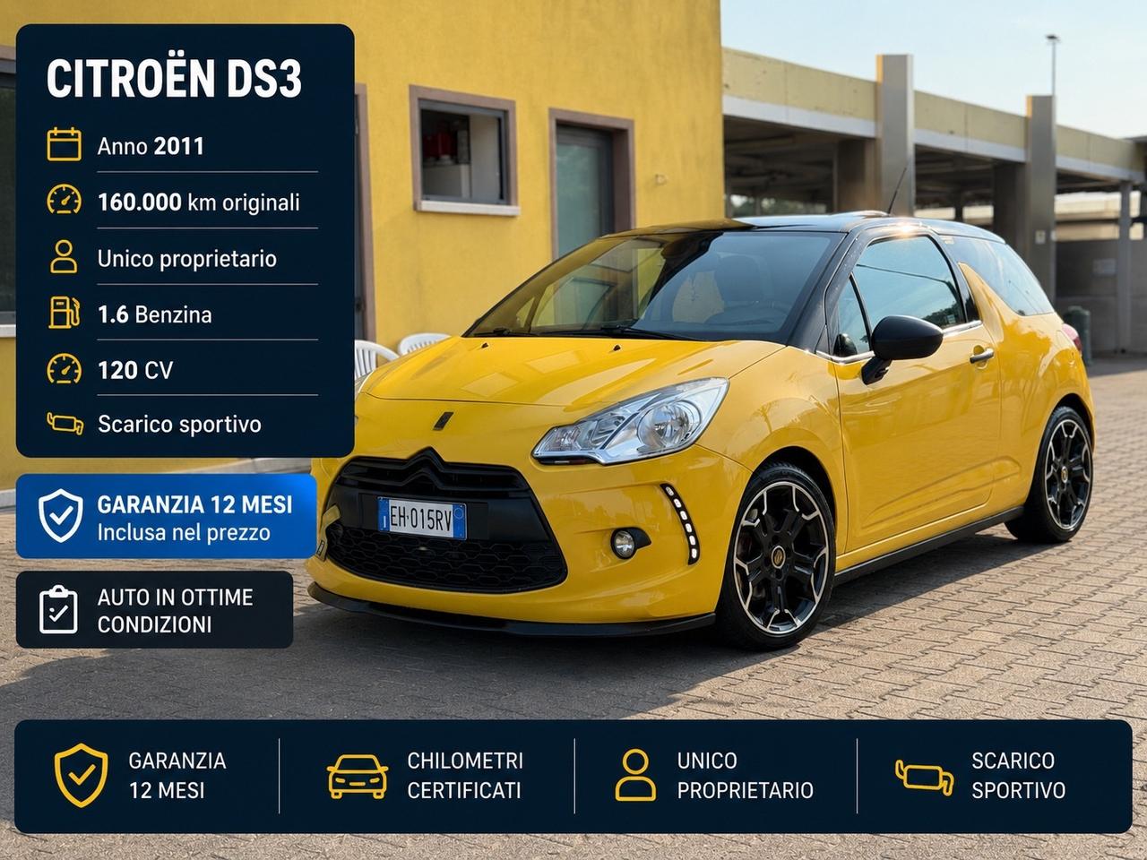 Ds DS3 3 1.6 VTi 120 Just Black