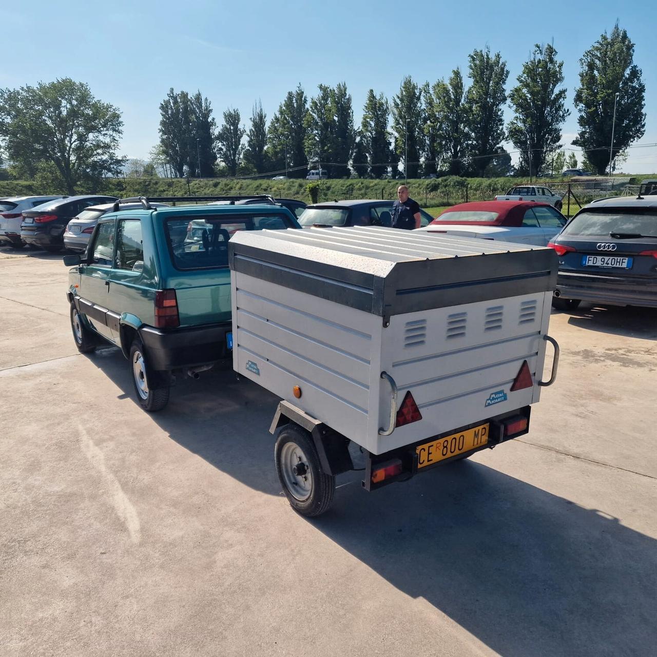Fiat Panda 1100 i.e. cat 4x4 Climbing GANCIO E CARRELLO APPENDICE
