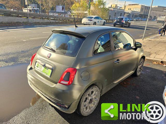 FIAT 500 1.2 Sport / verde opaco / garanzia 12 mesi